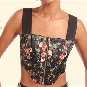 STAUD Floral Corset (4)